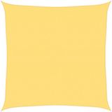vidaXL Zonnezeil 160 g/m² 6x6 m HDPE Beige