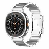 Samsung Titanium band - Zilver - Samsung Galaxy Watch 8 Classic - 46mm