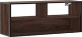 vidaXL Meuble TV - 100x31x39,5 cm - Chêne Brun