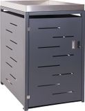 MCW-H40 Plantenbak - 125x69x84cm - Grijs - Staal