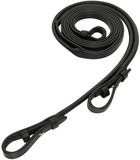 Imperial Riding Weymouth Rondgen voor paard met stiksels zwart-zilver One size