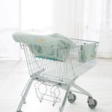 roba Winkelwagendeken 'roba Style' met draagtas – Gevoerd beschermhoes voor baby & peuter – Universeel passend – Frosty Green
