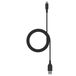 mophie essentials USB-A naar Micro-USB kabel 1m zwart