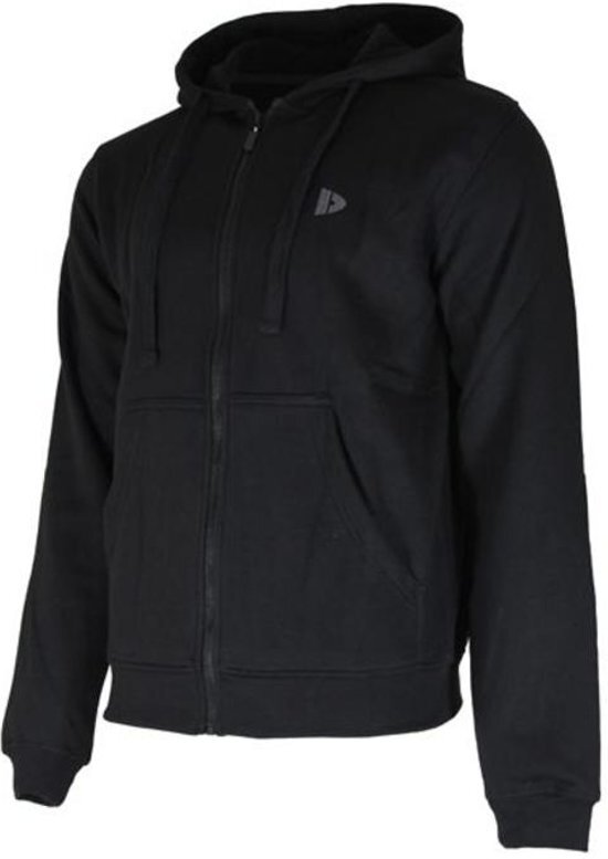 Donnay vest met capuchon - Sportvest - Heren - Maat XL - Zwart