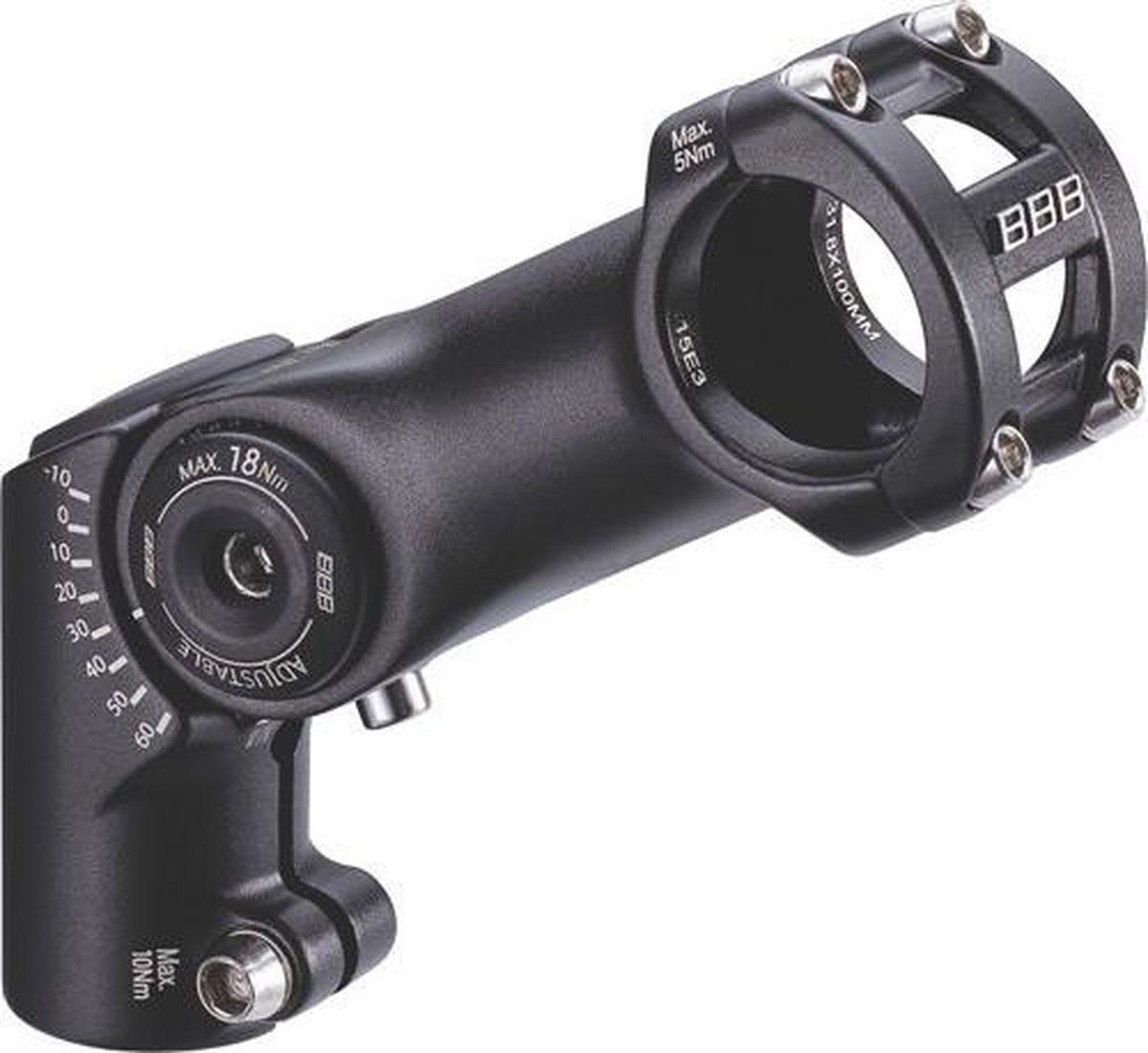 BBB Cycling HighSix BHS-29 Stem Ø31,8mm, black