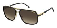Carrera CARRERA 1071/S MATTE BLACK GOLD/BROWN GRADIENT 61/16/145 Herrenbrillen Zonnebrillen