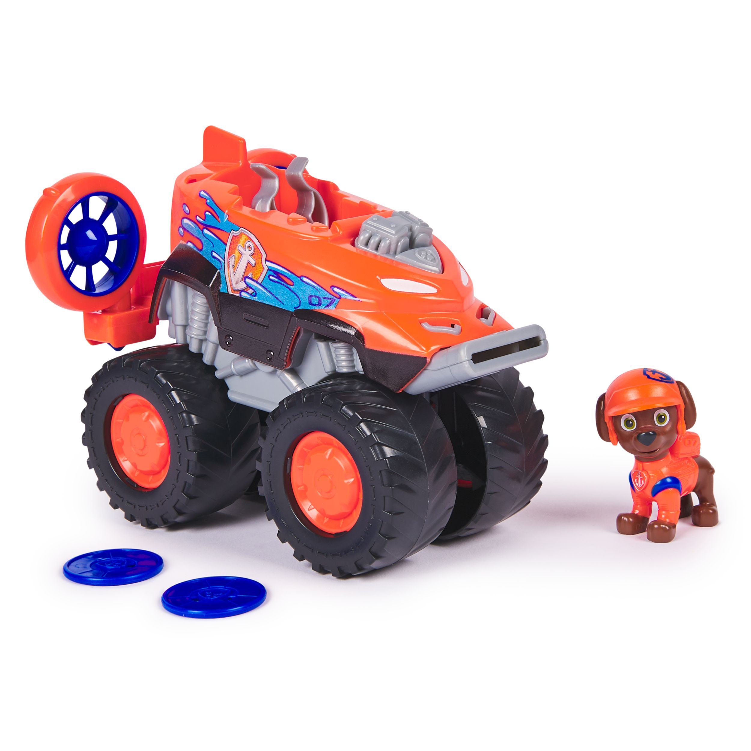 Spin Master PAW Patrol Reddingswagens - Hovercraft met Zuma speelfiguur - Speelgoedauto
