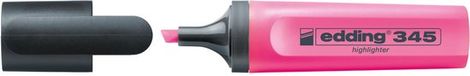 Edding 345 markeerstift - rose - doos à 10 stuks