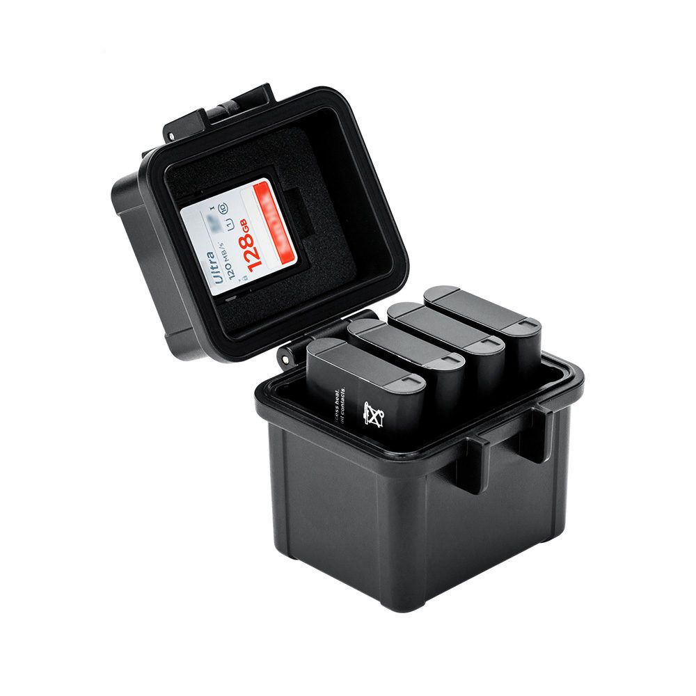 JJC JBC-BAT4 - Battery and Memory Card Storage Box