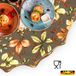 ANRO Afwasbaar tafelkleed, herfst, rond, 140 cm