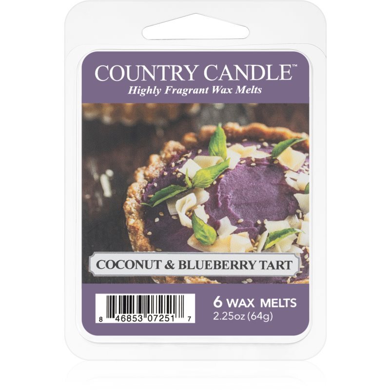 Country Candle Coconut & Blueberry Tart