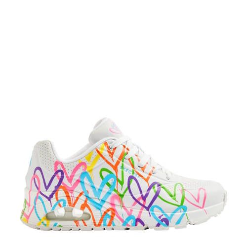 Skechers sneakers wit multi
