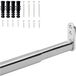 Uitschuifbare Icecat Uitschuifbare kastbuis, 60-90 cm, telescoopstang, stabiele nisstang, kledingstang