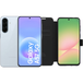 Samsung Galaxy A57 128GB Lichtblauw 5G + BlueBuilt Book Case Zwart