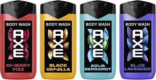 Axe Fine Fragrance Collection Douchegel Mixset - 4 x 225 ml
