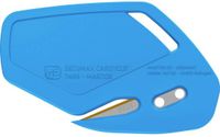MARTOR SECUMAX CARDYCUT Veiligheidsmes met SPITZKLINGE 884 - Blauw, Kunststof/Inox
