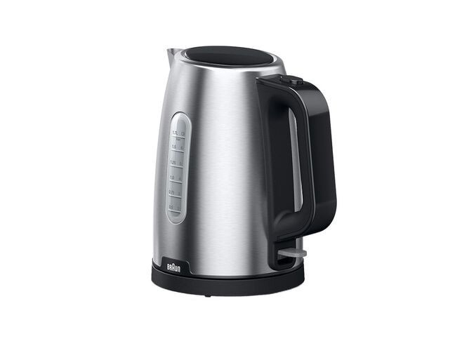 Braun WK 1500 - Waterkoker - 1.7L - 2200W - Zwart/RVS