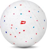 Hop-Sport Massagebal Diameter 10 cm - Fasciabal voor Zelfmassage, Waterafstotend (10 cm), wit