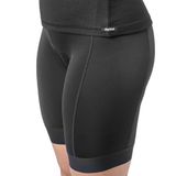 GripGrab W's PACR Fiets Binnenbroek met Zeem voor Dames - Zwart - Maat L