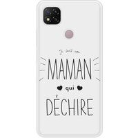 Rubberen siliconen hoesje compatibel met Redmi 9C Moeder die frappeert