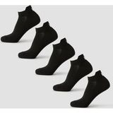 MyProtein MP Unisex Sneakersokken (5 Pack) - Zwart - UK 2-5