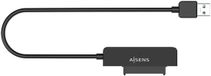 Aisens Kabel SATA ASE-25A03B USB USB-A USB 3.2 Zwart