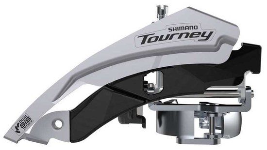FD-TY600 Shimano Tourney FD-TY600-L6 Voorderailleur Zilver 3 x 8s