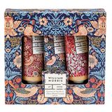 William Morris At Home - Strawberry Thief Handcrème Set | Patchouli & Rode Bes | 3 x 30 ml