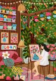 Pieces & Peace Cozy Cottage Puzzle - 1000 pièces