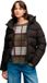 Superdry - Gevoerde City Jas met Capuchon - Dames - Zwart - Polyester - Maat S