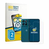 BROTECT - Screenprotector voor Motorola Moto G77 (Voor+Camera) - Folie Beschermfolie transparant 2 Stuks