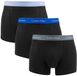 Calvin Klein Icon Cotton Stretch Trunk 3-Pack Boxer Shorts Noir Taille M