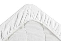 V.I.P Very Important Pillow matrasoplegger Jacquard katoenen banden, elastiekjes rondomlopend, Frans