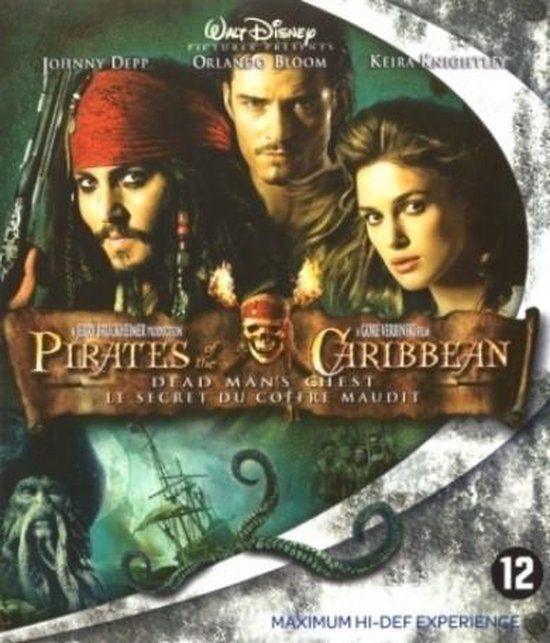 Disney Movies Pirates Of The Caribbean 2 - Dead Man's Chest (Blu-ray)