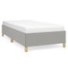 VidaXL Bedframe Lichtgrijs Stof 120x190 cm