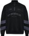 Hummel Hmloversized Halfzip SW 229998 Trainingsjack Zwart/Ebony Katoen/Polyester Maat S