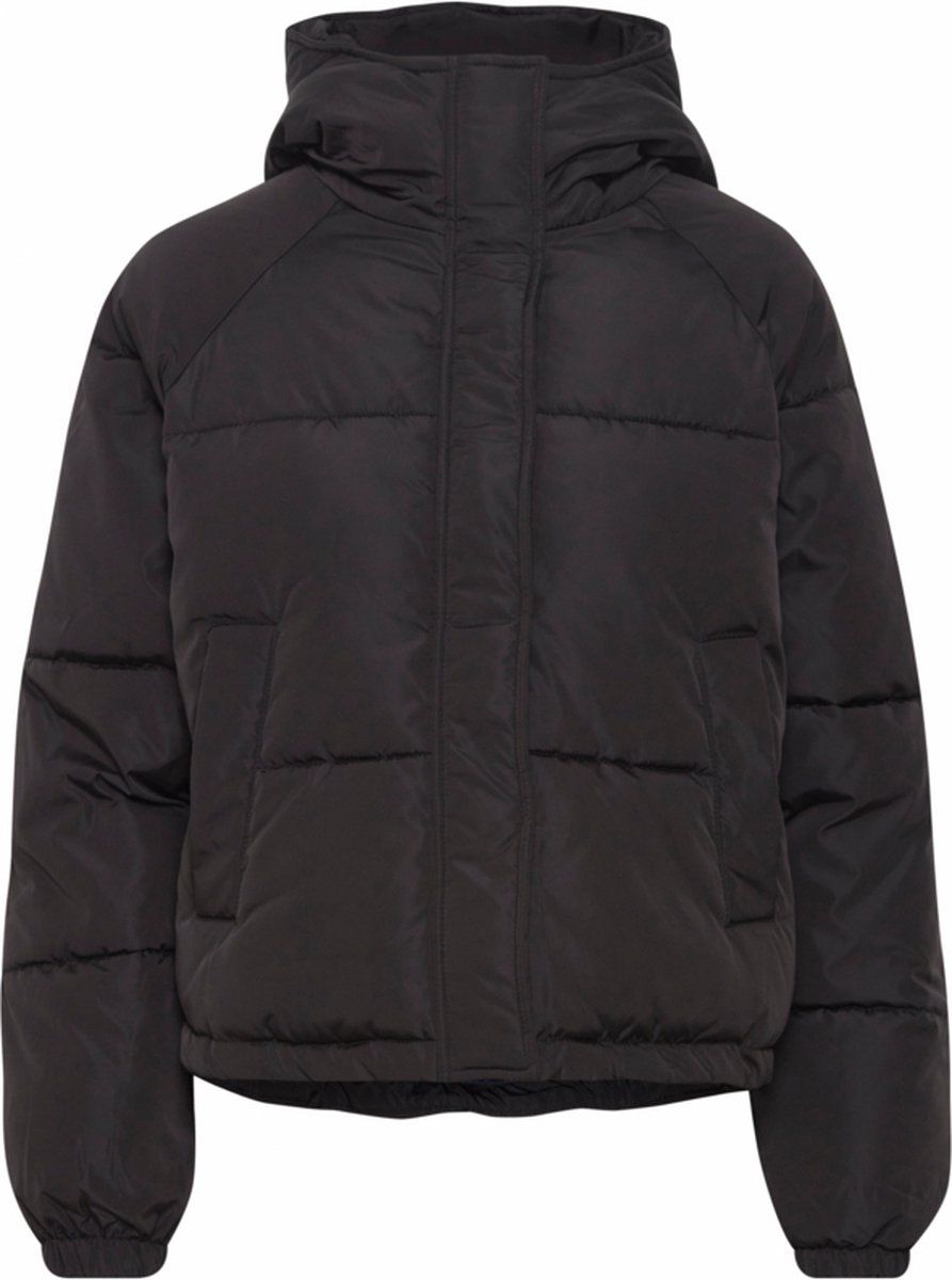 ICHI IHHORIZON JA Dames Jas - Maat XXL - Zwart