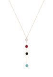 NAEMI Halsketting Goud Multicolor Koper 43 cm