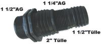 Metabo Multiadapter 1 1/2" 1 1/2" uitw. 2" tule