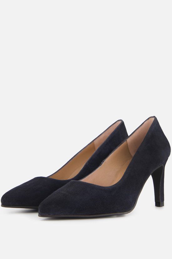 Linea Zeta Pumps zwart Suede - Maat 42