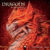 Flame Tree Dragons by Kerem Beyit Wall Calendar 2027