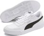 PUMA Caracal Sneakers Unisexe Basses - Cuir, Caoutchouc - Blanc/Noir - Taille 45