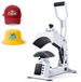 Vevor Presse à chapeaux 580w avec plaque chauffante (215,9 X 99 mm), contrôle de la température et du temps, presse de transfert pour chapeaux, casquettes, bonnets, bandeaux et masques faciaux, presse chauffante DIY, blanc