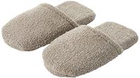 Excelsa Warme badschoenen voor dames, spons, grijs, 36-40