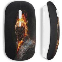 Maniacase Draadloze muis ghost rider