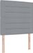 vidaXL Boxspring Bed met Matras Lichtgrijs 80 x 200 cm Stof
