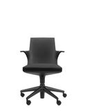 Kartell Spoon Bureaustoel Zwart