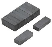 Magneet Expert® 25 x 10 x 6mm dikke Y30BH Ferriet Magneet - 0,8 kg Trek (Pack van 200)