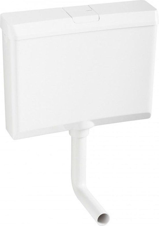 Wisa Stortbak Serie 790 Laaghangend Toilet - Wit - Dual Flush - 5 Jaar Garantie
