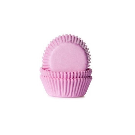 House of Marie Cupcake Cups MINI Licht Roze 35x23mm. 60st